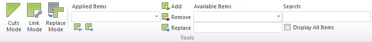 Link Ribbon - Tools Panel